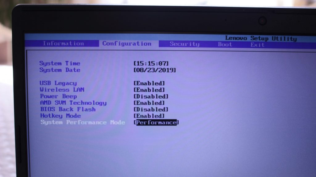 Bios Lenovo IdeaPad L340-15API Notebook