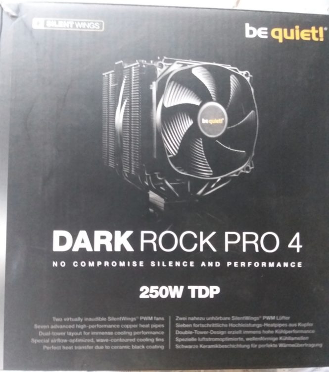 Cooler Be Quiet! Dark Rock Pro 4, image 3