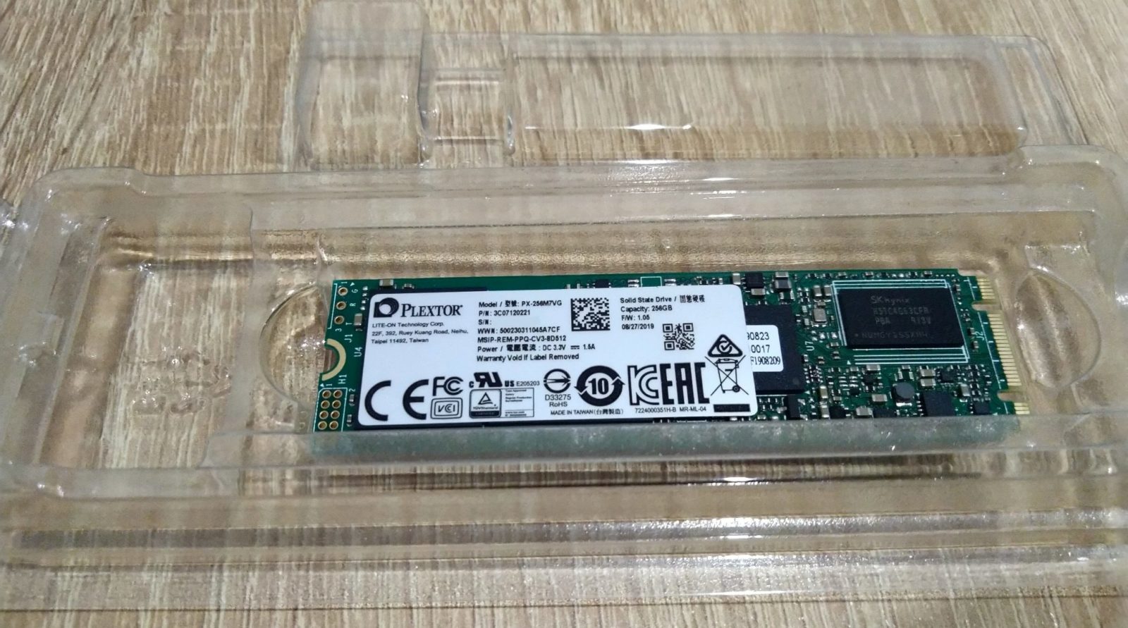Uncle or Mister Vaccinate Frog SSD Plextor M.2 M7V 256GB SATA3 TLC PX-256M7VG Review – Tiny Reviews