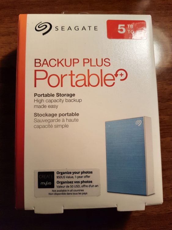 HDD 2.5 Seagate Backup Plus Portable 5.0TB USB3 image 1