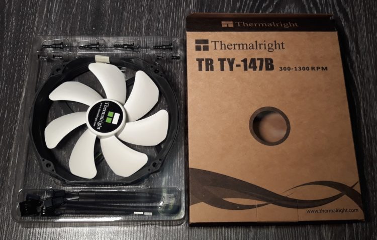 Thermalright TY-147B fan, image 3