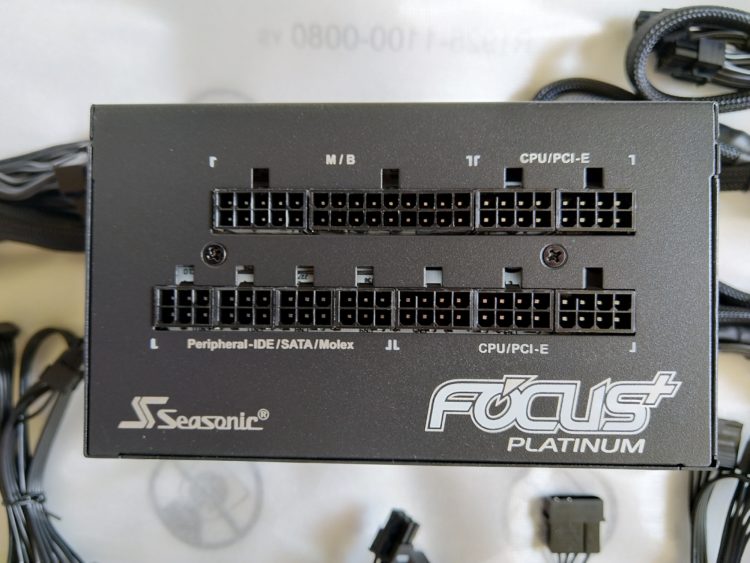 Power Supply SEASONIC Focus Plus SSR-650PX ATX 650W Platinum, image 20