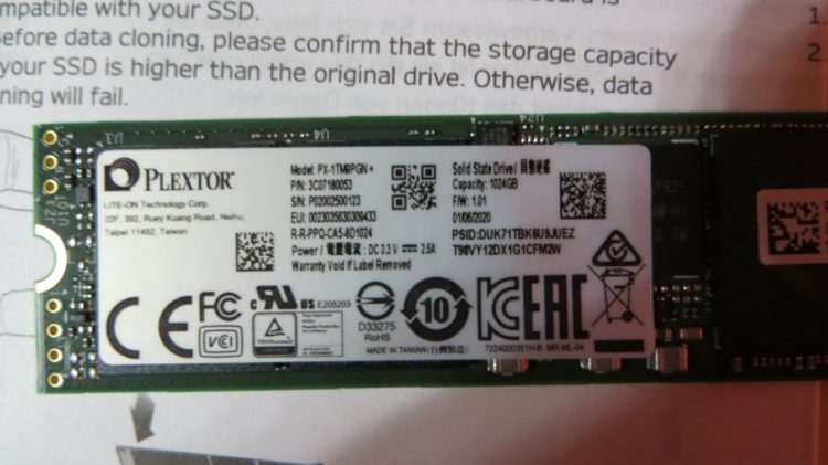 SSD Plextor M.2 2280 M9PY Plus 1.0 TB, image2