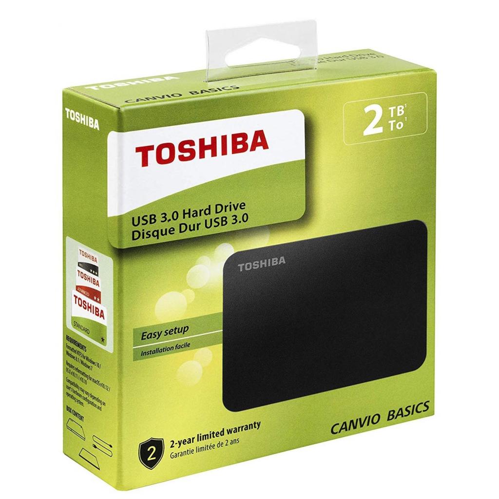 Overview on External HDD 2.5″ 2TB USB 3.0 Toshiba Canvio Basics 