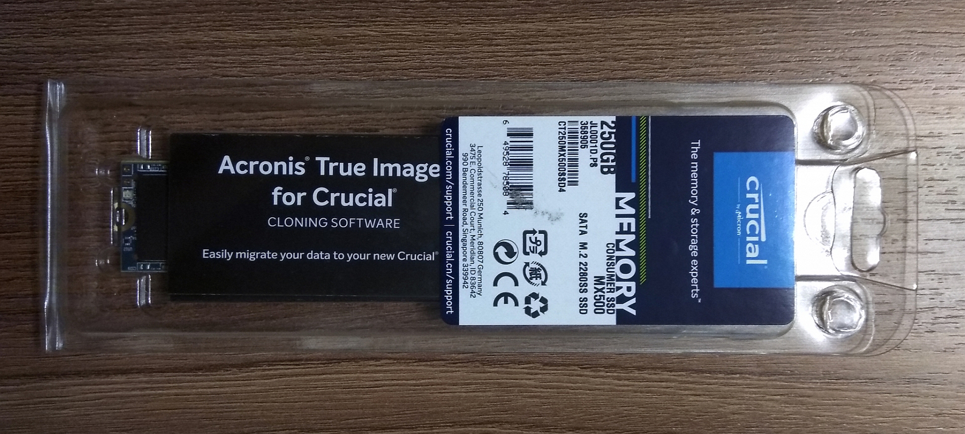 Review on Crucial M.2 MX500 SSD 250GB 2280 SATA3 CT250MX500SSD4 – Tiny