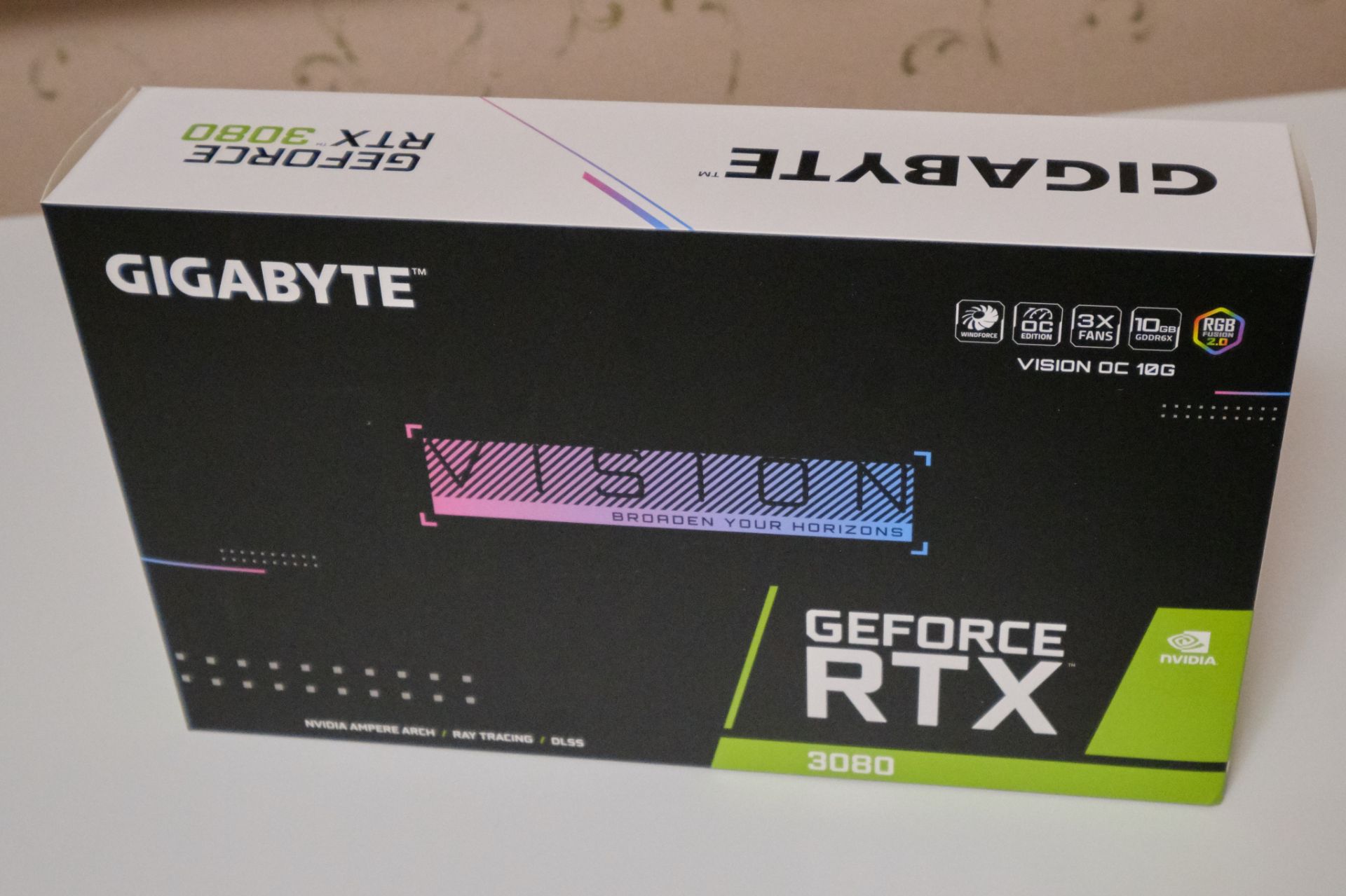 Review on GIGABYTE GeForce RTX 3080 VISION OC 10GB – Tiny Reviews