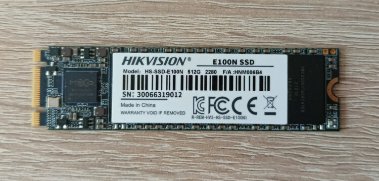 SSD Hikvision E100N M.2 2280 512GB SATAIII 3D TLC HS-SSD-E100N/512G, image 4